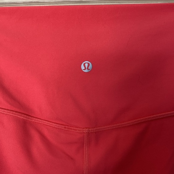Lululemon Align leggings cropped pink Sz 12 EUC - Picture 3 of 5